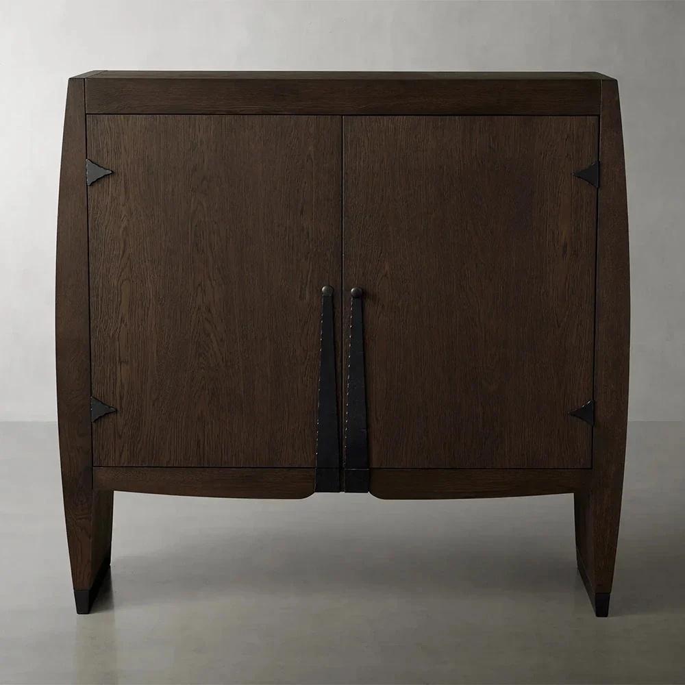 Artistic Oak - Finish Accent Cabinet Künstlerische Eiche - Accent -Kabinett beenden