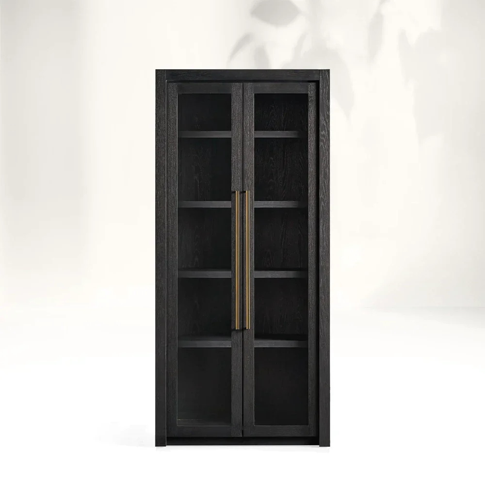 Darkwood Elegance Display-Bücherregal
