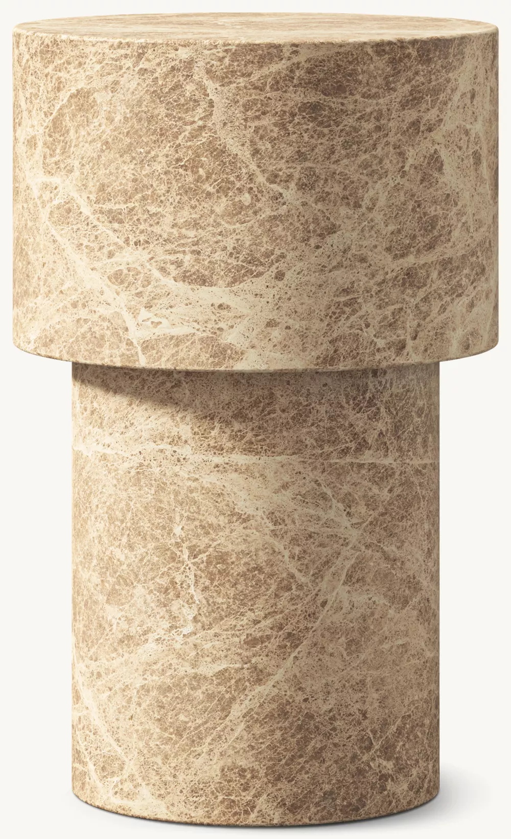  Marmor Runder Beistelltisch