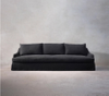 Zen-Style-Waschstoff-Stoffsofa