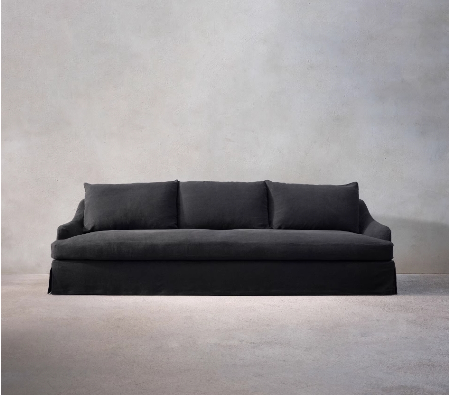 Zen-Style-Waschstoff-Stoffsofa