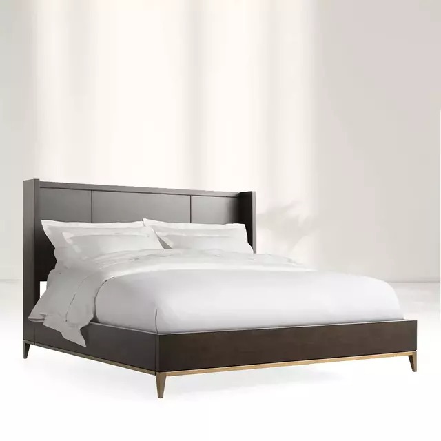 Solid Wooden Bed Massives Holzbett