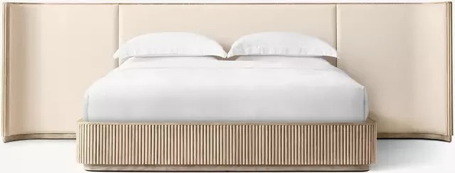 Solid Wooden Bed Massives Holzbett