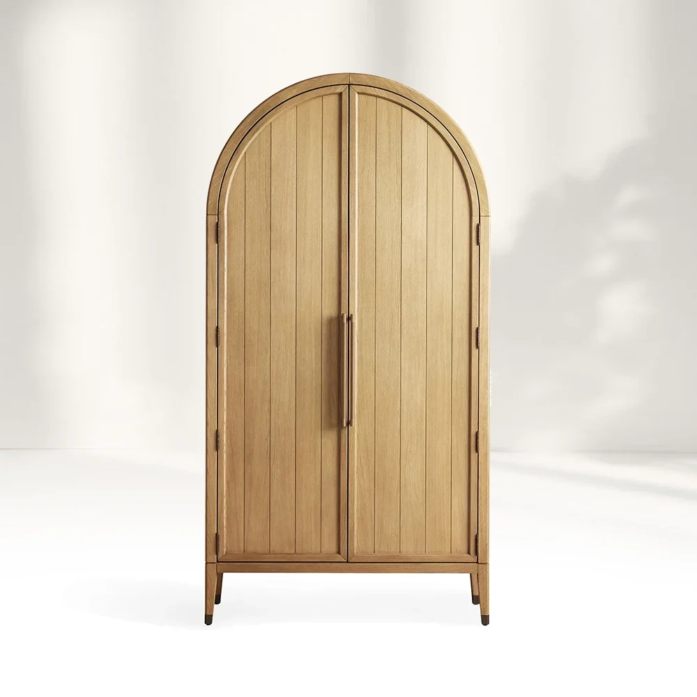 Massivholzkleiderschrank Organizer Studie Möbel