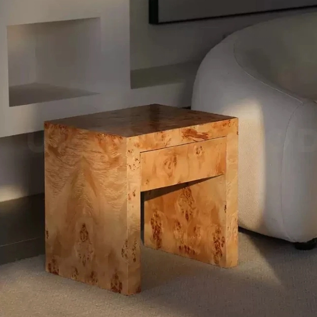  Wabi-Sabi-Stil Masster Holz Beistelltisch