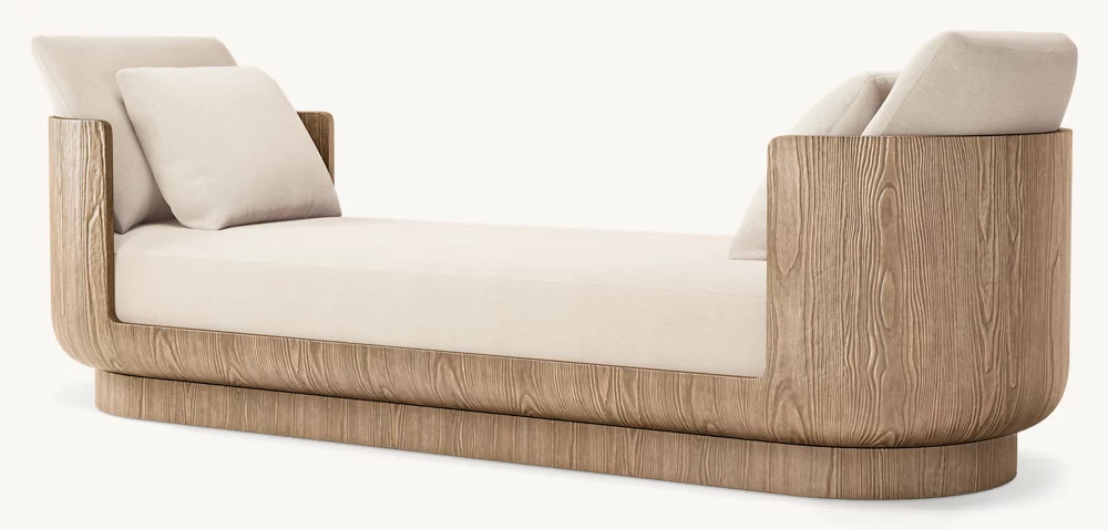 Stoff Doppelarm Daybett