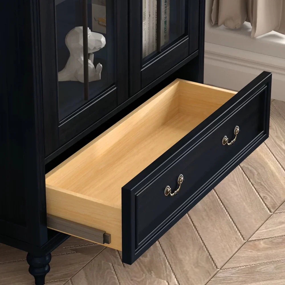 Bogen - geformtes Glas - Türbuchregal