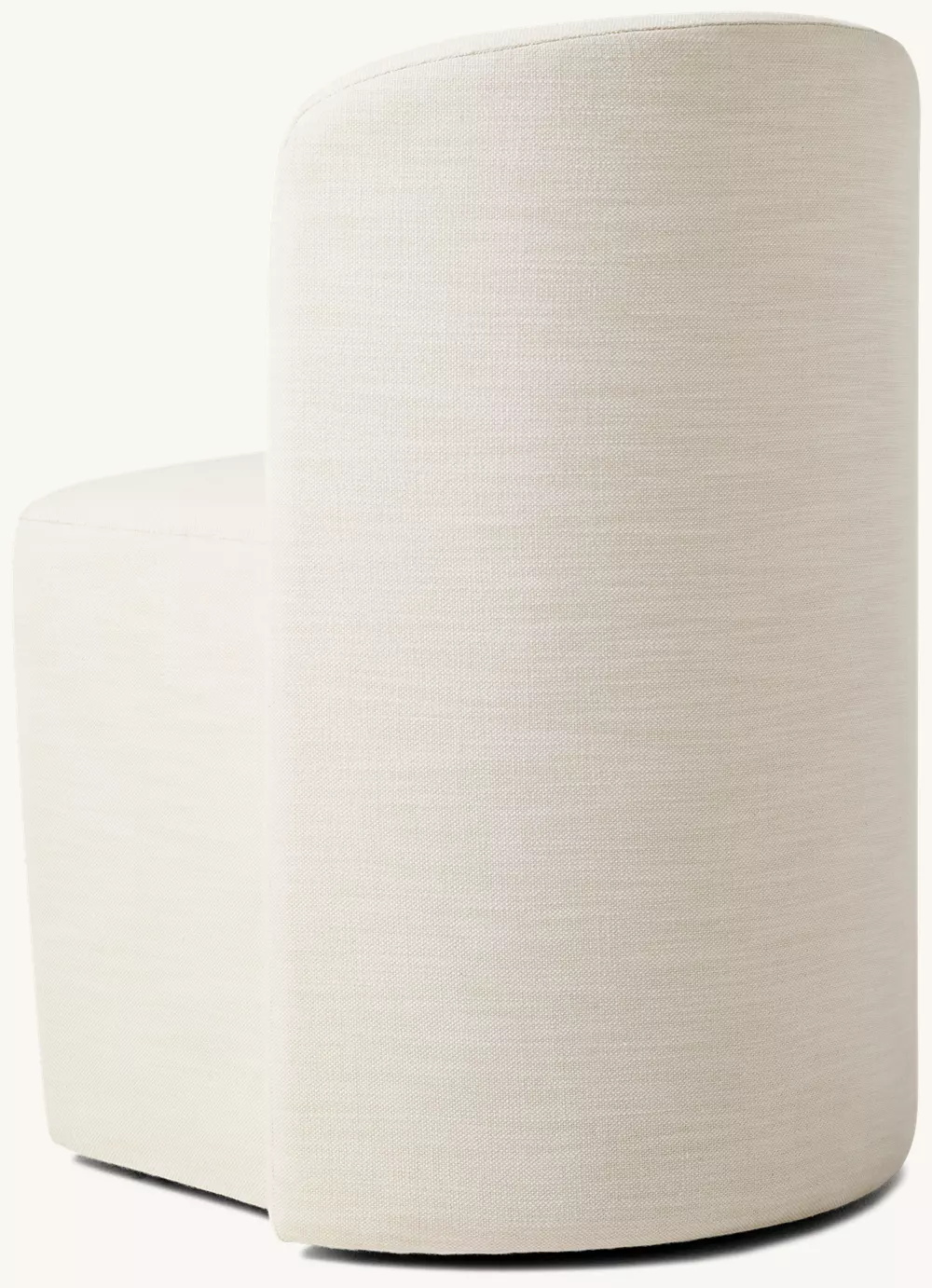 Moderner Stoff minimalistischer Sessel aus massivem Holz zum Essen