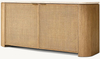 2-Türer-Sideboard gewebte Panel 