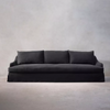 Zen-Style-Waschstoff-Stoffsofa