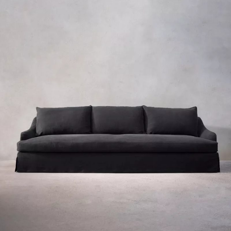 Zen-Style-Waschstoff-Stoffsofa