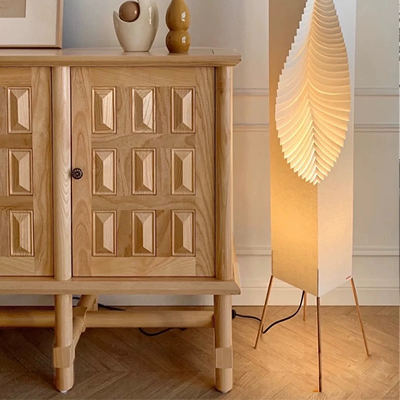 Weißer Eiche Holzflur Organizer