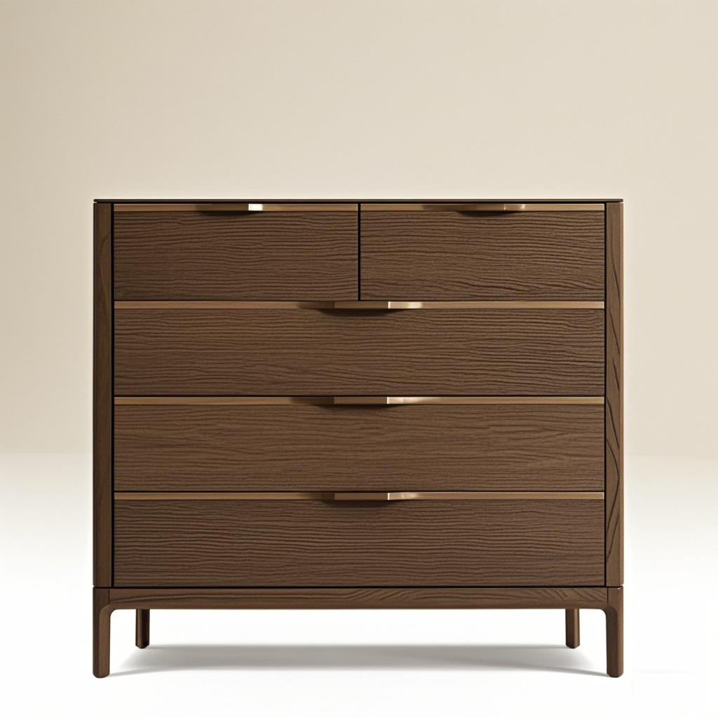 Einfache und elegante 5-DRAWER-Kommode