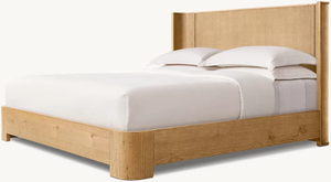 Amerikanisches Doppelbett massives Holz