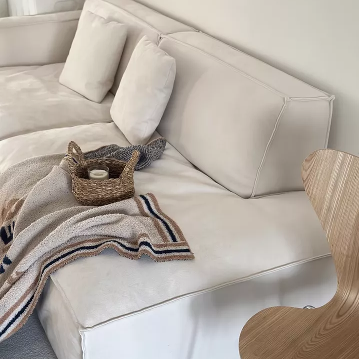 Französisches Winnie -Stoffsofa