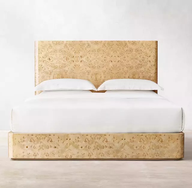 Solid Wooden Bed Massives Holzbett