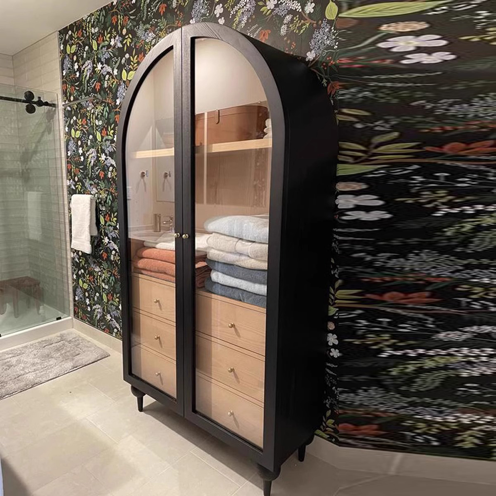 Kabinett mit Glastüren studieren Möbel