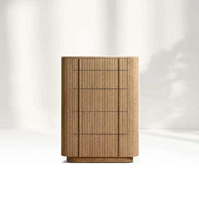 Moderner Schrank mit 5-DRAWER schmaler Kommode