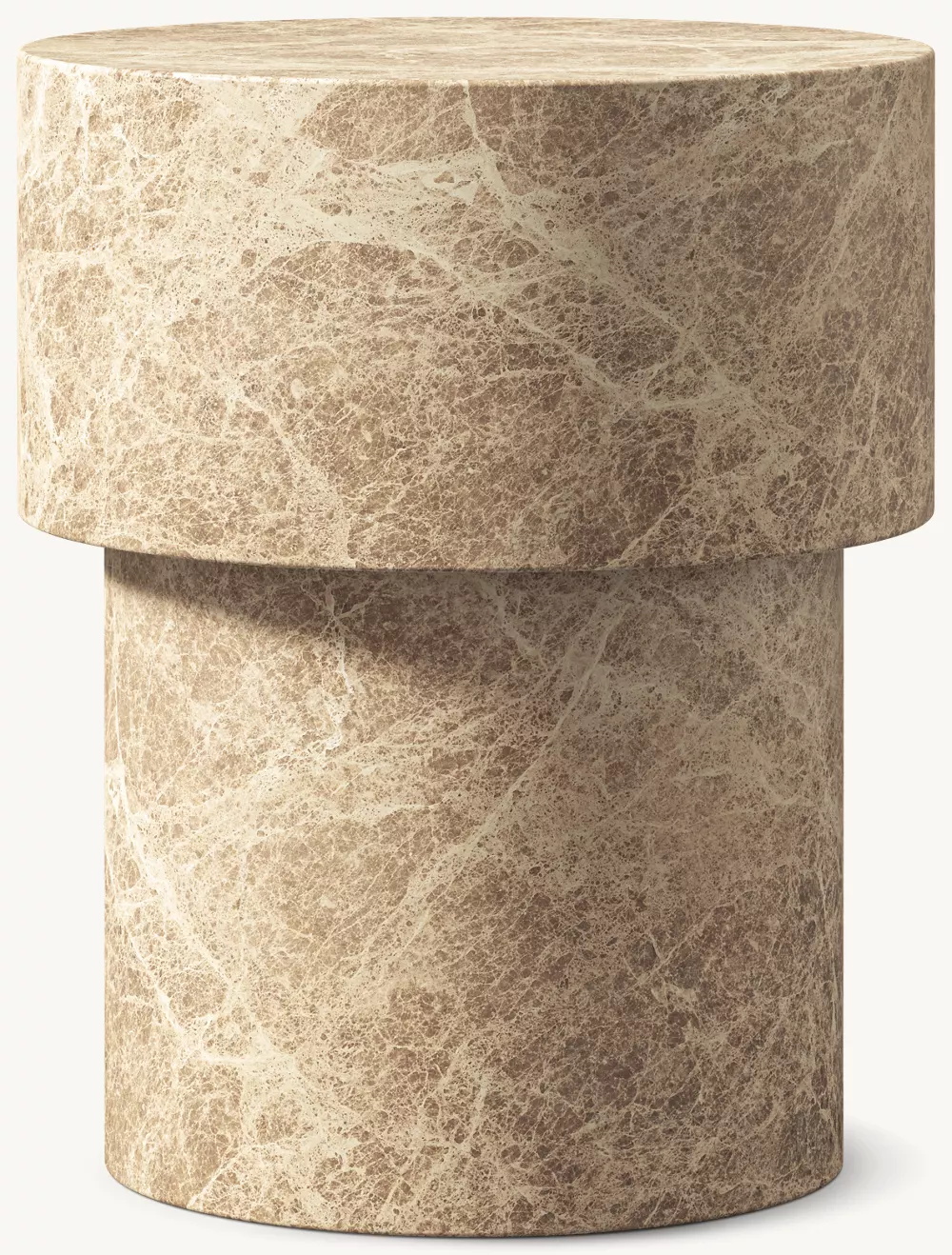  Marmor Runder Beistelltisch