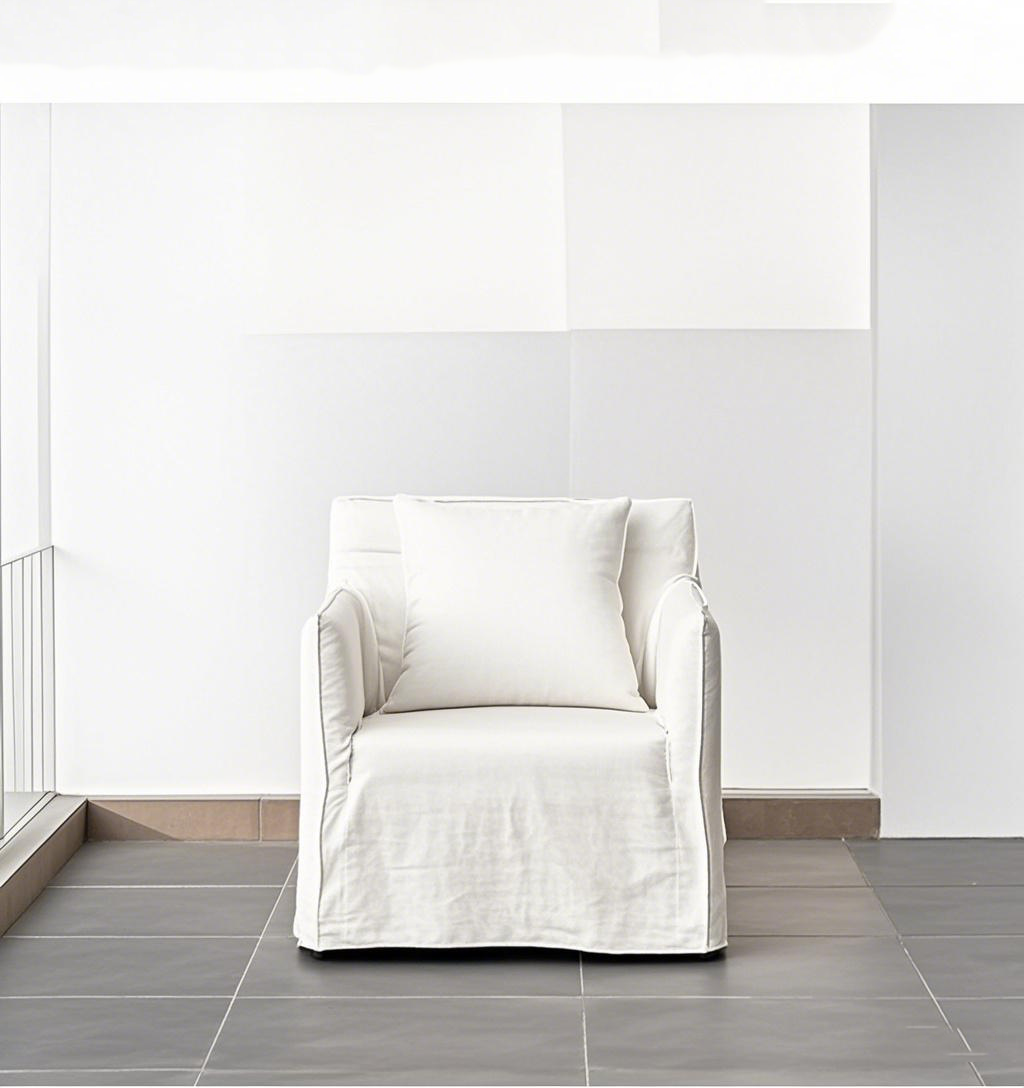 Leinenstoff im japanischen Stil einfaches Sofa