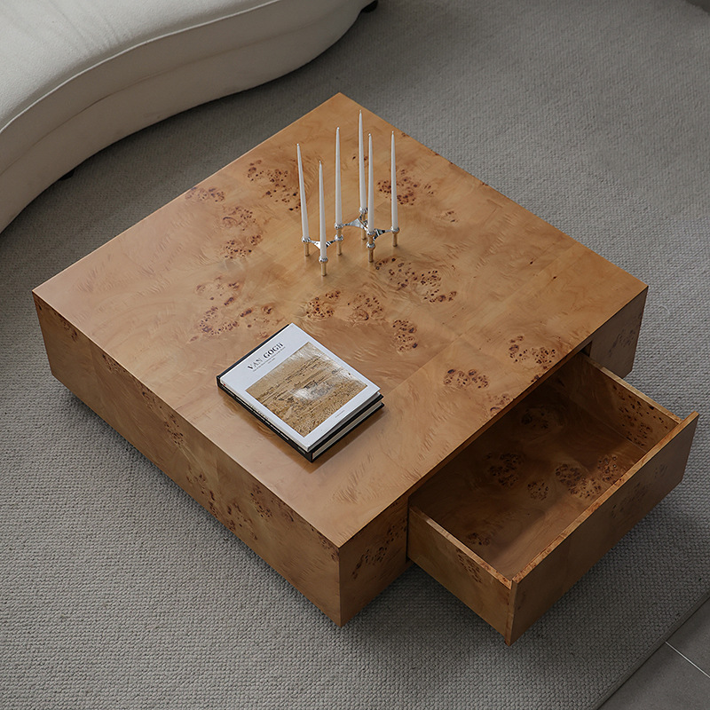 American Tree Bark Couchtisch