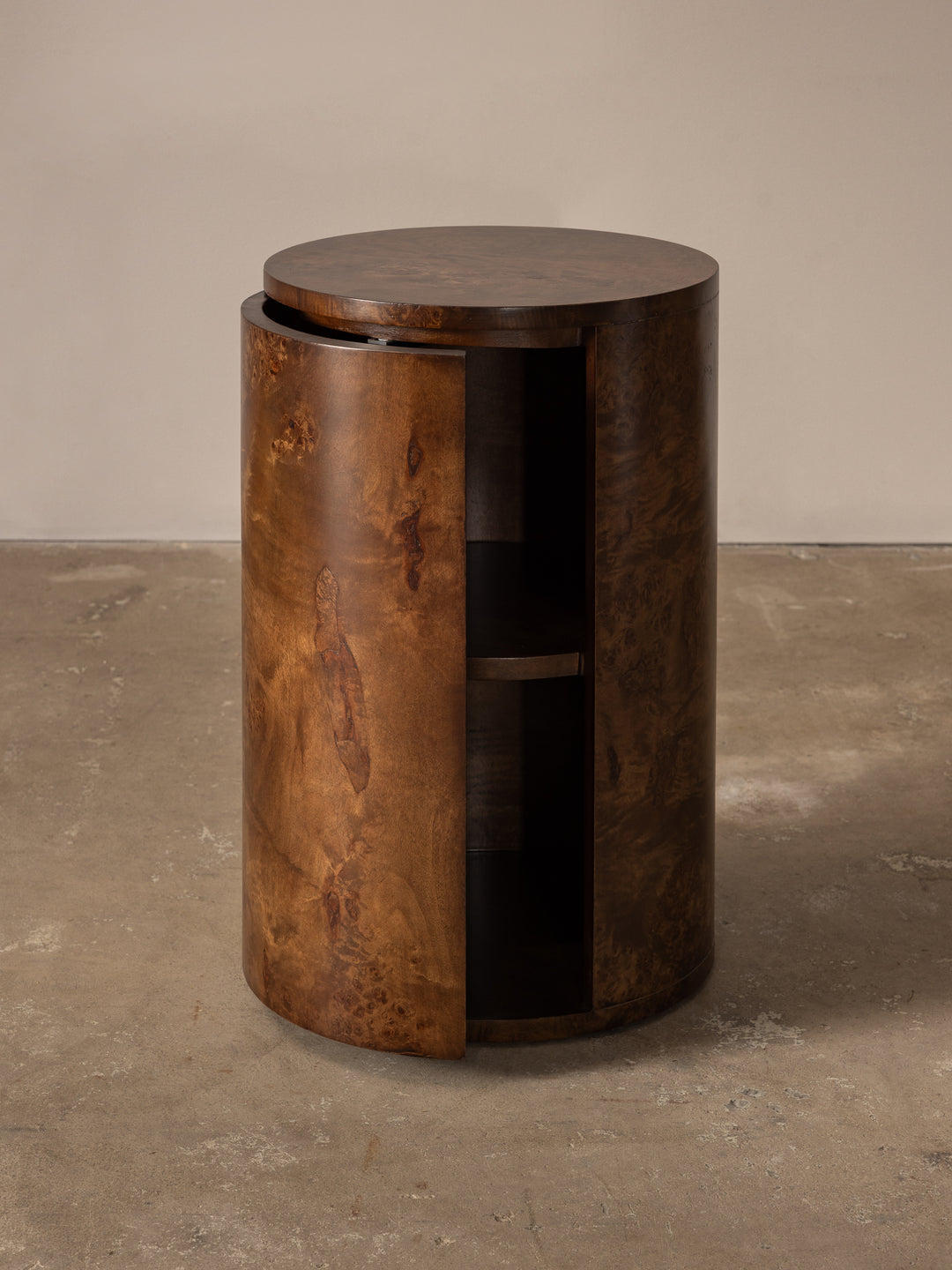 Vernier runder Beistelltisch Natural