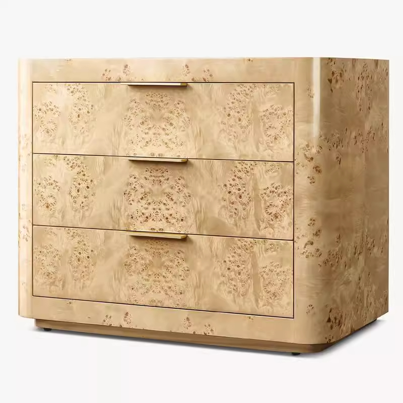 American Rural Tree Bark -Nachttisch