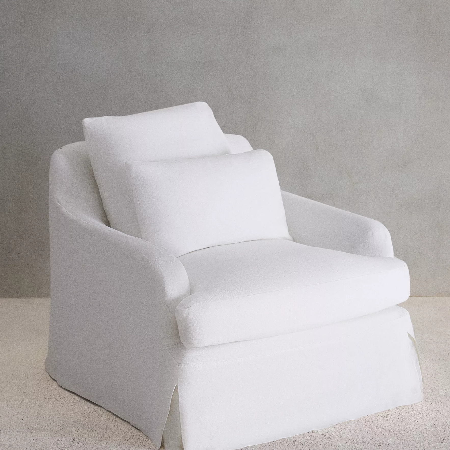 Zen-Style-Waschstoff-Stoffsofa