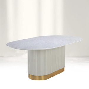 Finnley Sleekmarble Oval Tisch