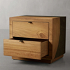 Doppelschublade moderne Nachttischschrank
