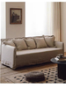 Creme - Stil Wohnzimmer Lounge Sofa