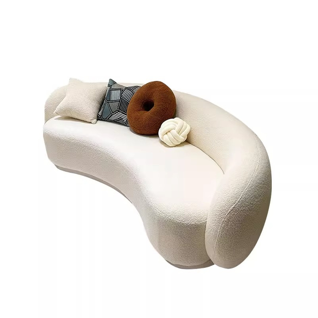 Nordisch einfaches und modernes Wohnzimmersofa