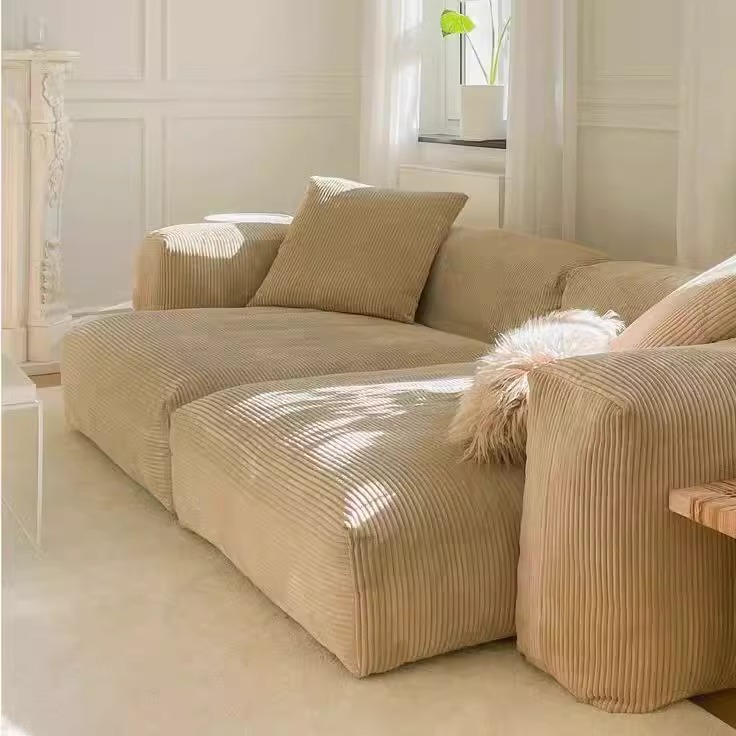 Ein leichtes Luxusfaulsofa