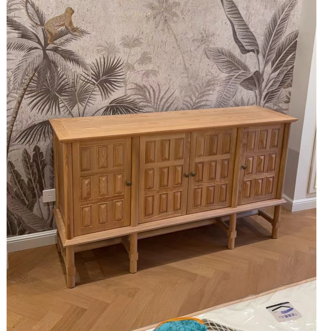 Eiche - Charme Massivholzschrank 