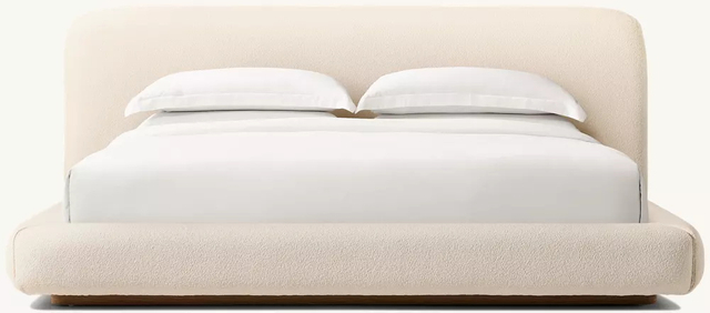 Stoff erweitertes Plattenbett