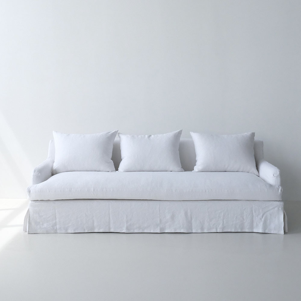 Zen-Style-Waschstoff-Stoffsofa