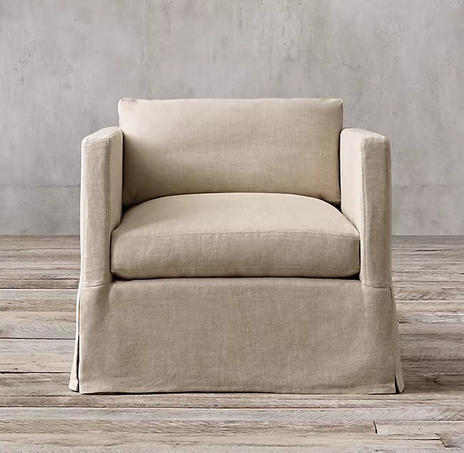 American RH einfach und abnehmbares waschbares Sofa