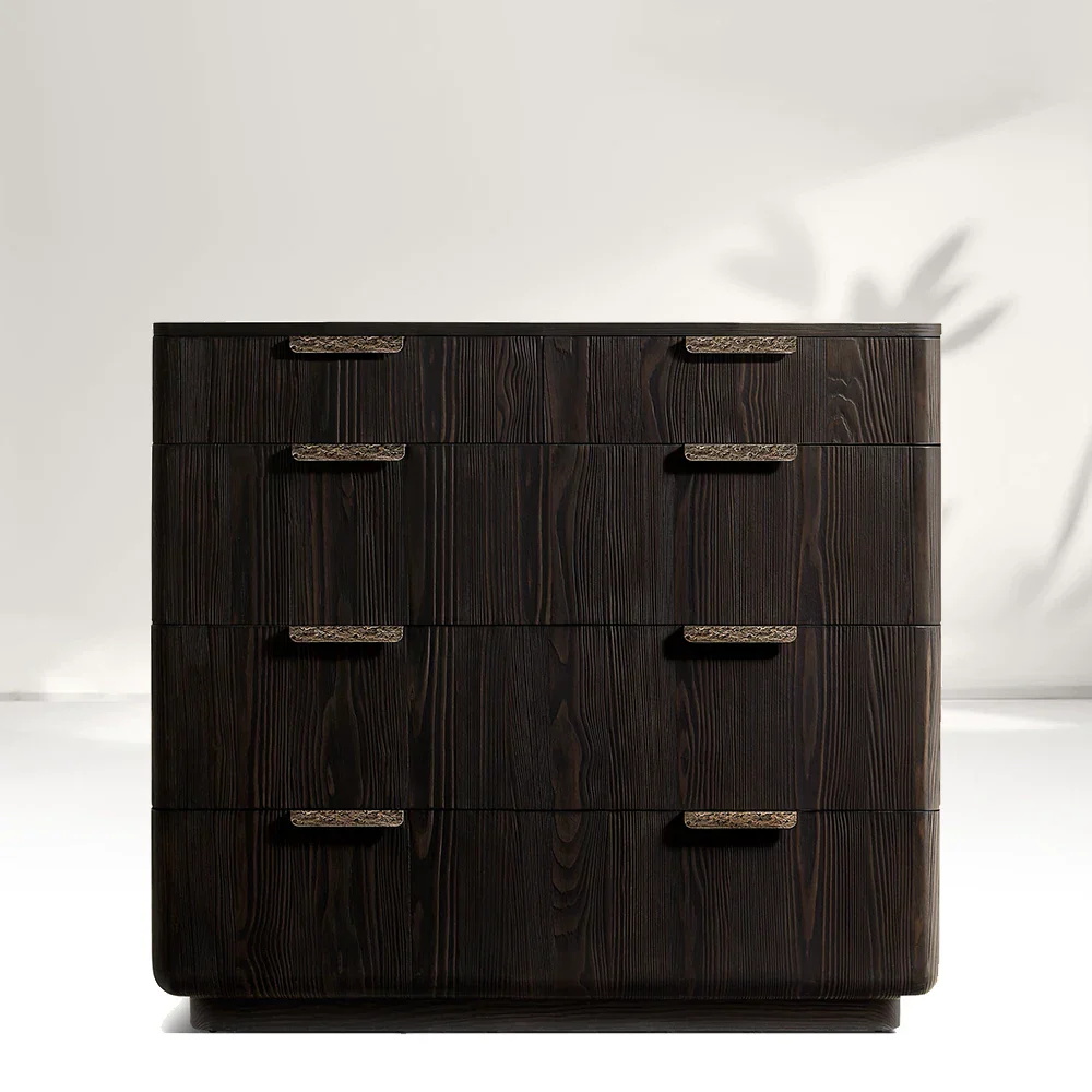 Schwarzer Sideboard
