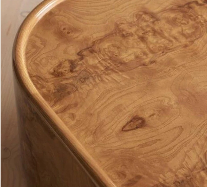 Ländlicher Stil Massivholz runden Couchtisch im ländlichen Raum