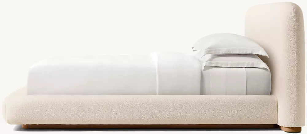 Stoff erweitertes Plattenbett