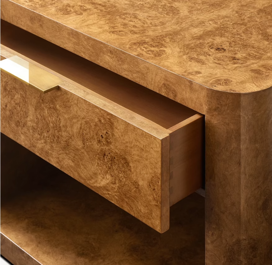 American Rural Tree Bark -Nachttisch