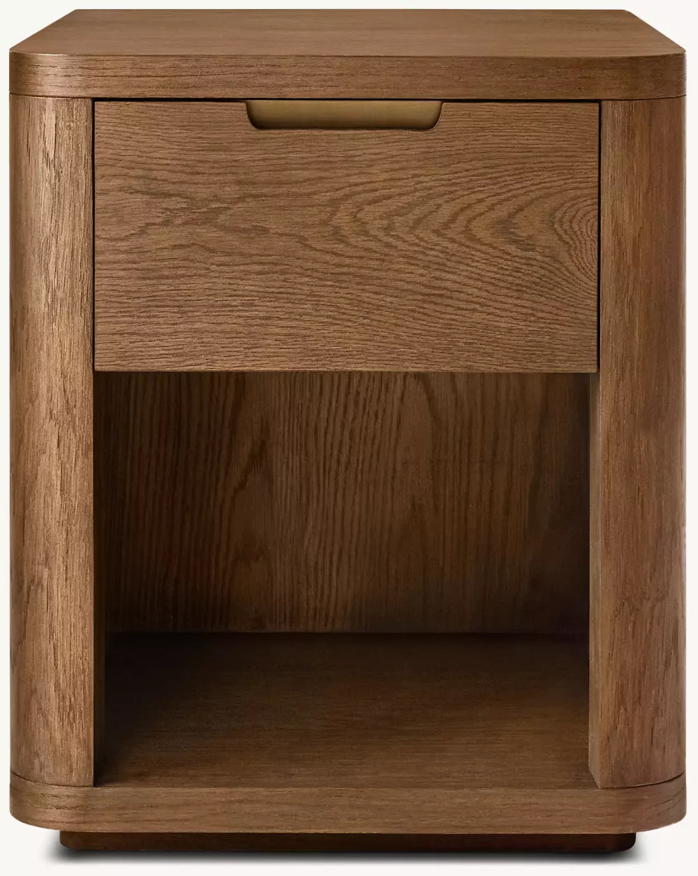 Massives Holz eröffnete den Nachttisch 