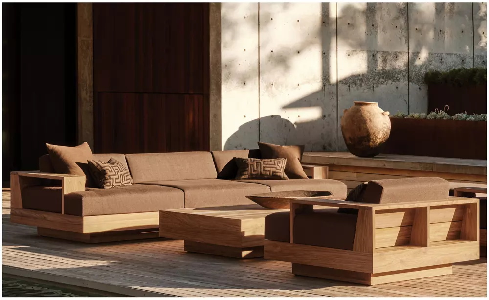 Town Teak -Sofa