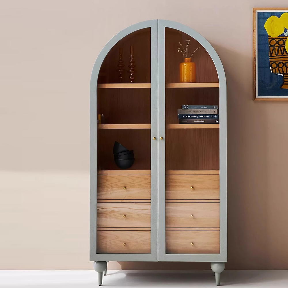 Kabinett mit Glastüren studieren Möbel