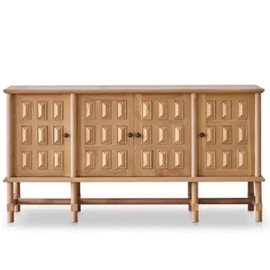 Weißer Eiche Holzflur Organizer