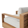 Outdoor-Drehstuhl aus Teakholz