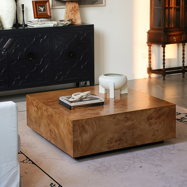 American Tree Bark Couchtisch