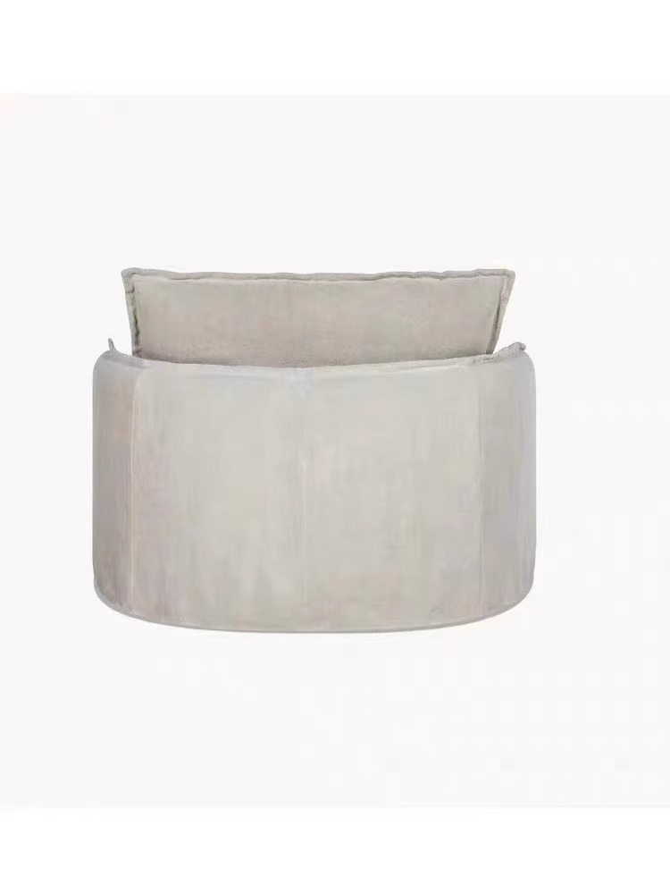 Abnehmbare und waschbare runde einzelne Sofa