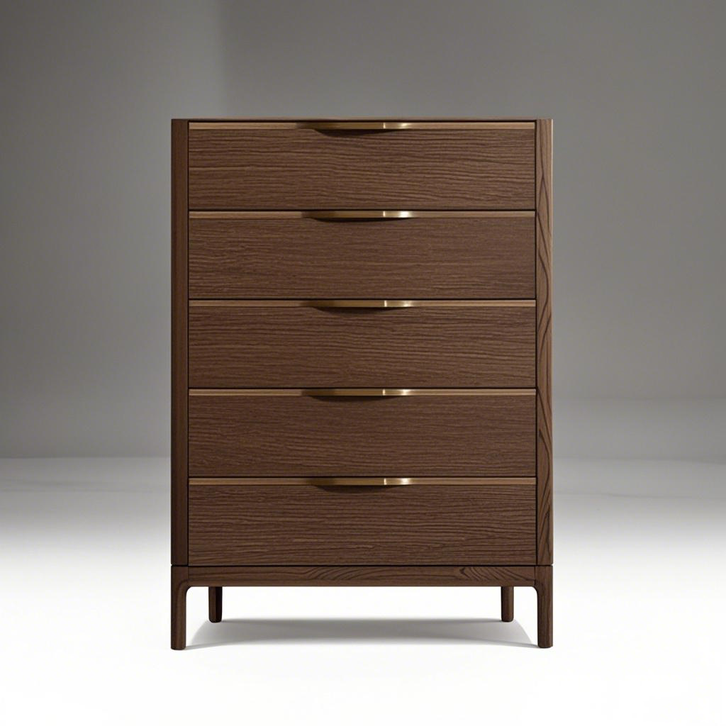 Exquisites und einfaches Fünf-DRAWER-Schmaler Kommode