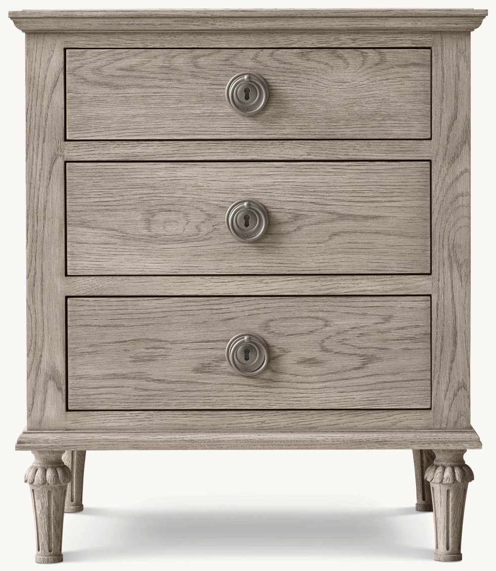 Rattan & Wood schloss den Nachttisch